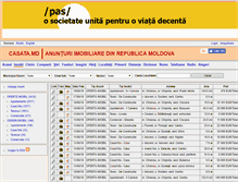 Tablet Screenshot of imobil.casata.md